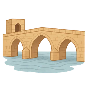 Illustration of Euphrates River