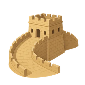Illustration of Yellow River