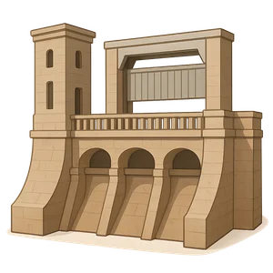Illustration of St. Lawrence Seaway
