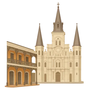 Illustration of New Orleans