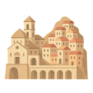 Illustration of Amalfi Coast