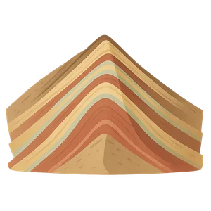 Illustration of Rainbow Mountain