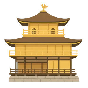 Illustration of Kinkaku-ji