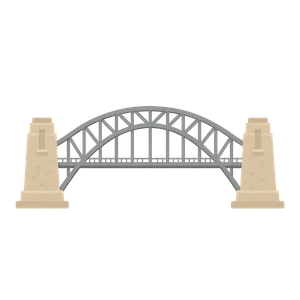 Illustration of Sydney Harbour Bridge