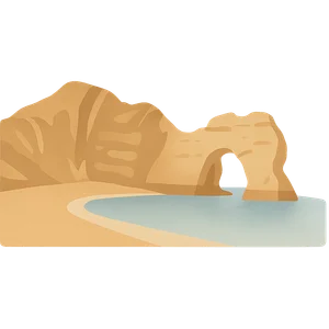 Illustration of Jurassic Coast