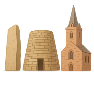 Illustration of Orkney Islands