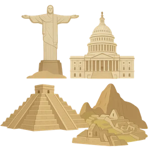 Illustration of The Americas