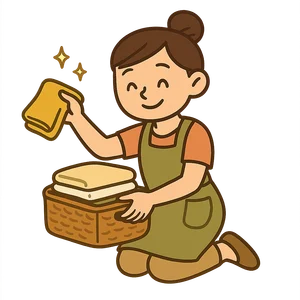 Illustration of Tidying Up