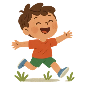 Illustration of Playing Outside