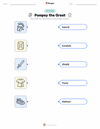 Pompey the Great printable worksheet preview