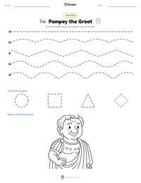 Pompey the Great printable worksheet preview