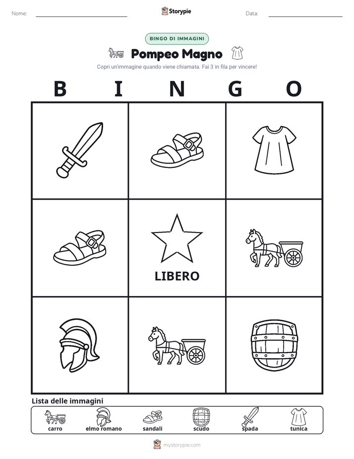 Bingo delle Immagini