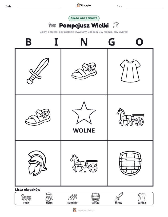 Bingo obrazkowe