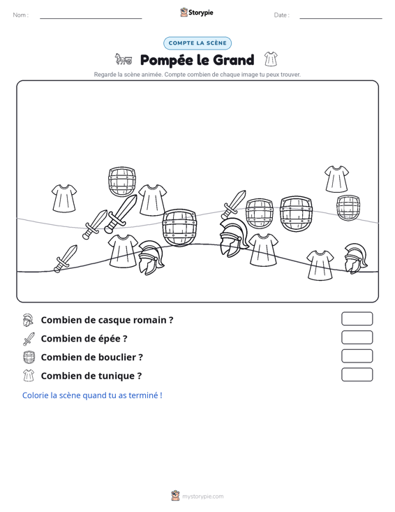 Scène de Comptage