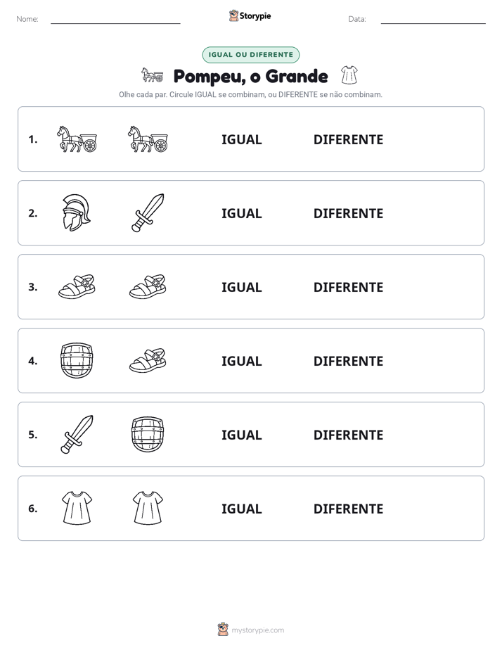 Igual ou Diferente
