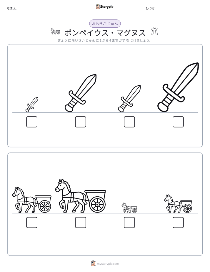 サイズ順