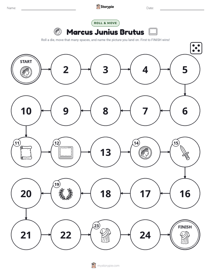 Roll & Move Game