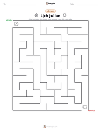 Xem trước tài liệu in sẵn Lịch Julian