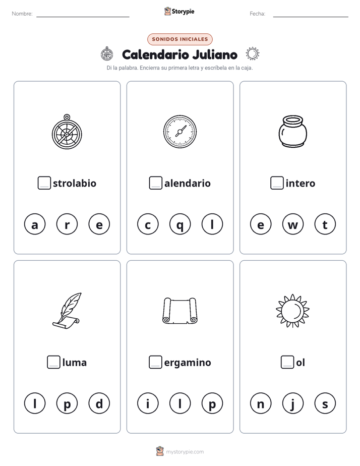 Sonidos Iniciales