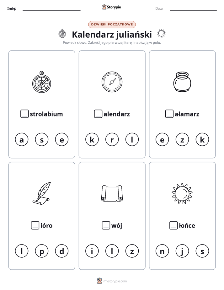 Dźwięki początkowe
