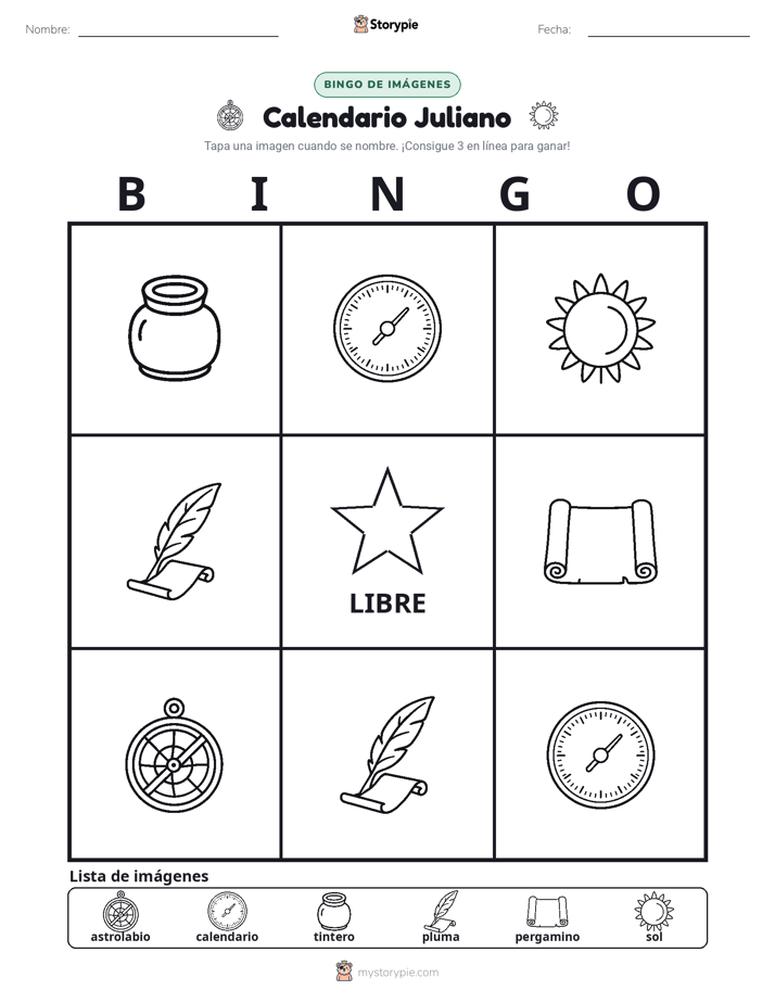 Bingo de Imágenes