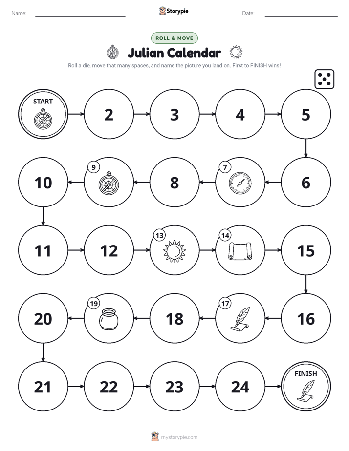 Roll & Move Game