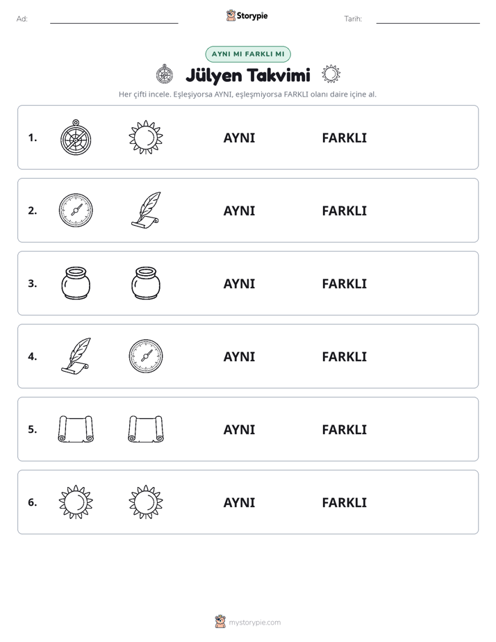 Aynı mı Farklı mı