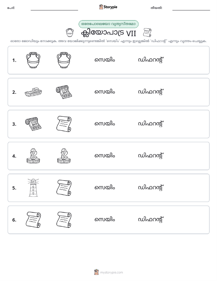 ഒന്നോ വ്യത്യാസമോ