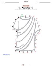 Augustus printable worksheet preview