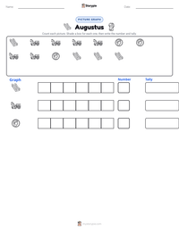 Augustus printable worksheet preview