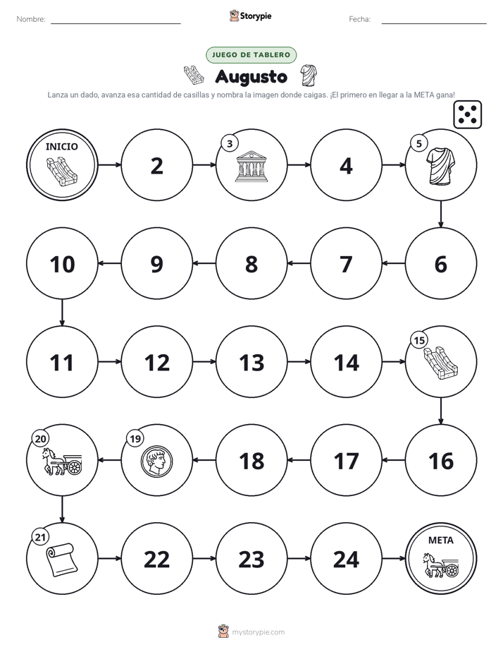 Juego de Rueda y Avanza