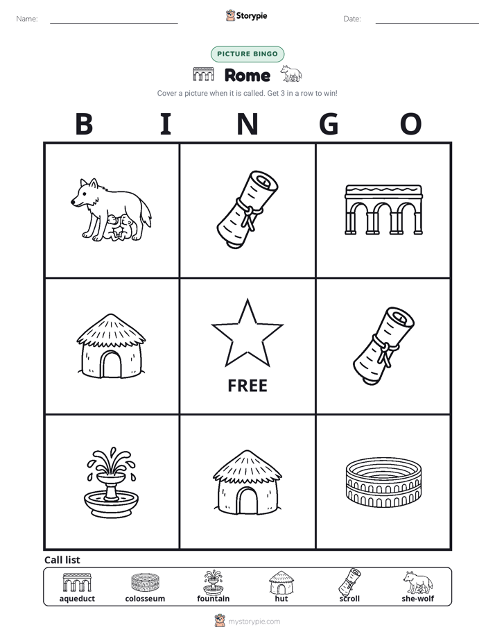 Picture Bingo