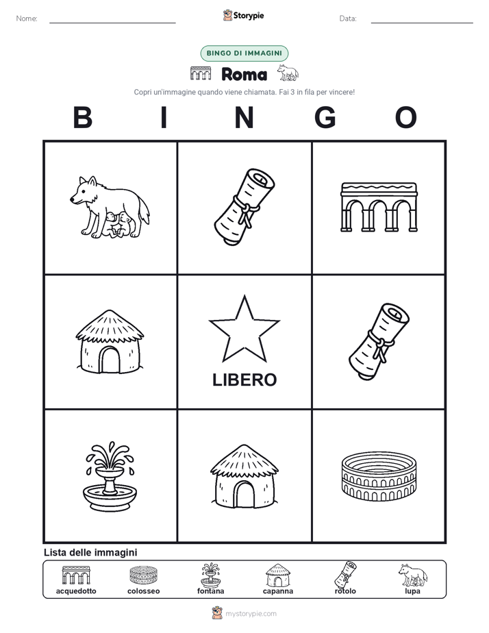 Bingo delle Immagini