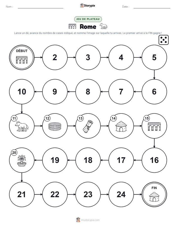 Jeu de Rouler & Avancer