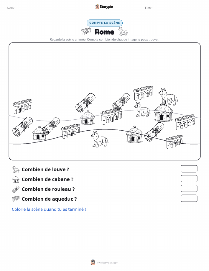 Scène de Comptage