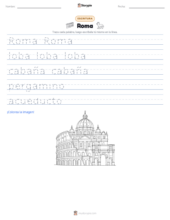 Práctica de Escritura