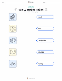 Tài liệu in sẵn Vạn Lý Trường Thành cho trẻ em
