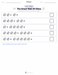 The Great Wall Of China printable worksheet preview