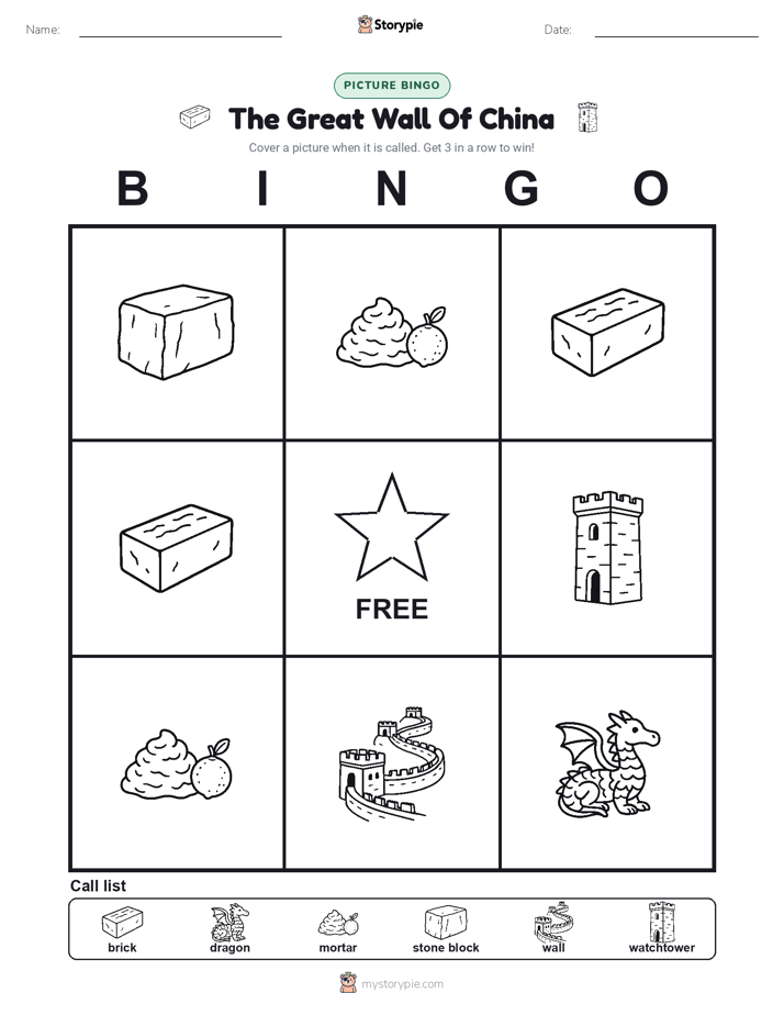 Picture Bingo