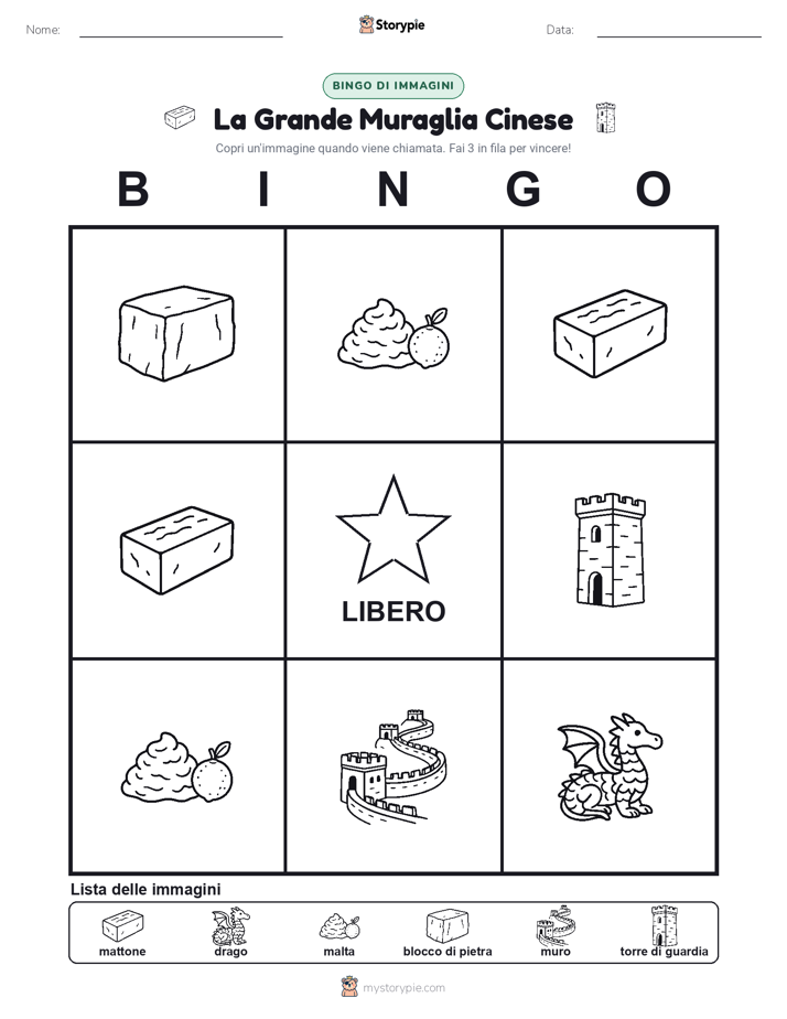Bingo delle Immagini