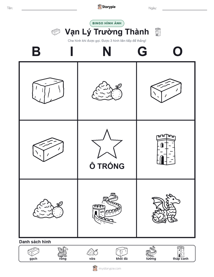 Bingo Hình Ảnh