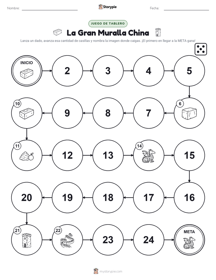 Juego de Rueda y Avanza