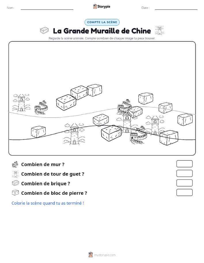 Scène de Comptage