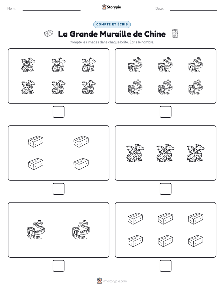 Compter & Écrire