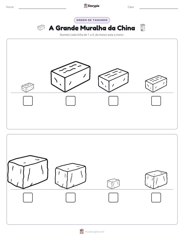 Ordem de Tamanho