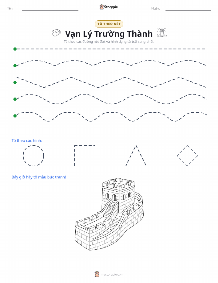 Vẽ Theo Đường