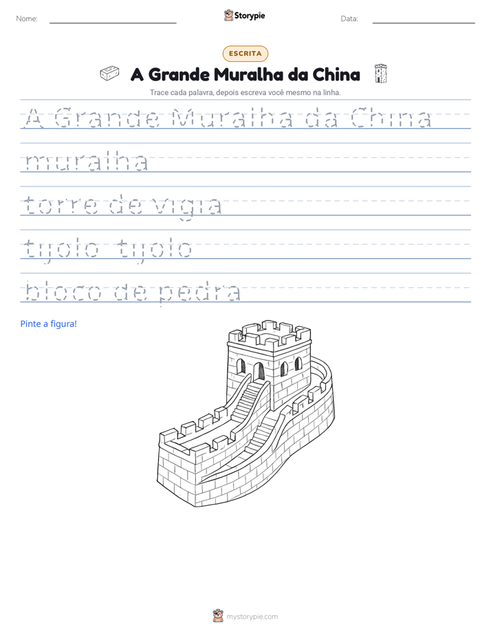 Prática de Escrita