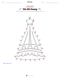 Qin Shi Huang printable worksheet preview