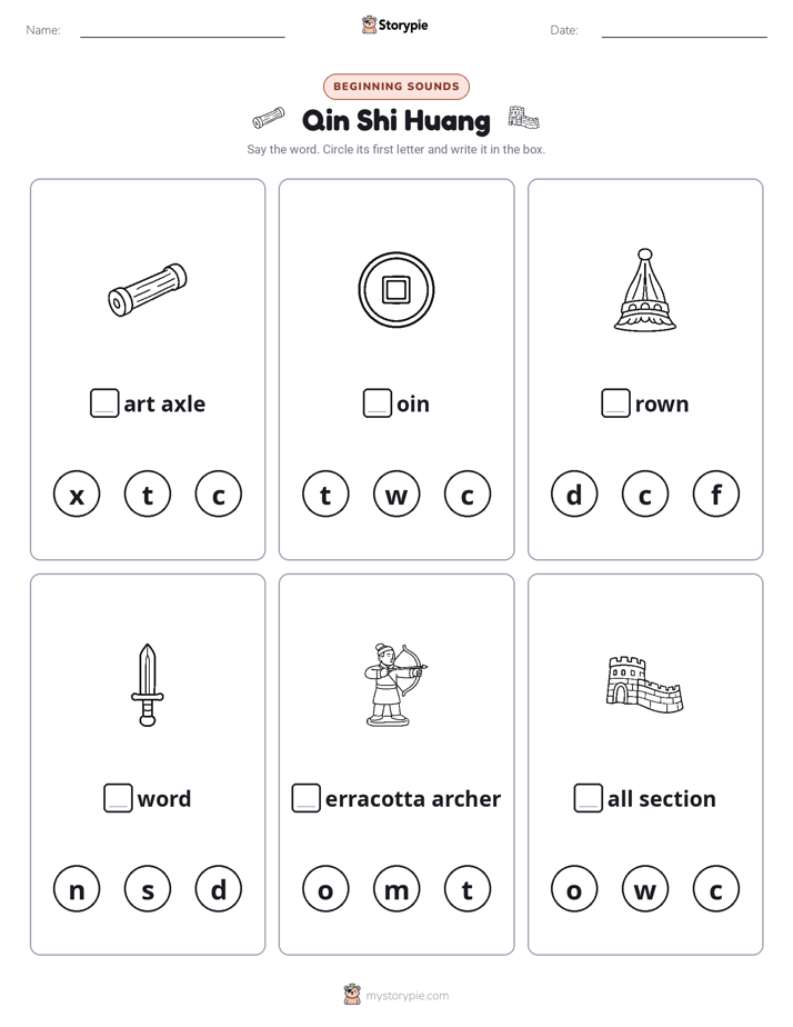 Beginning Sounds