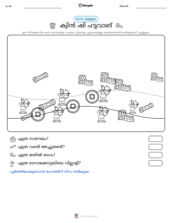 എണ്ണുന്ന ദൃശ്യങ്ങൾ
